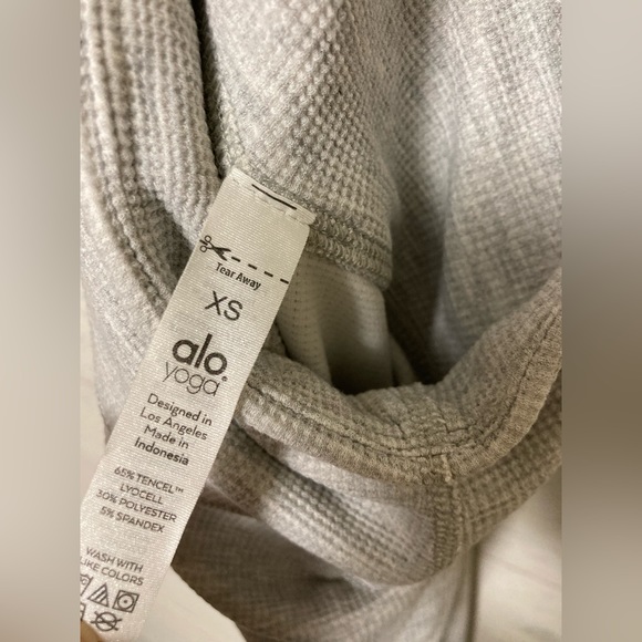 ALO micro waffle high waist low key legging size XS - Picture 8 of 8